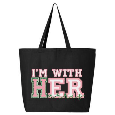IM With Her President Kamala Election 25L Jumbo Tote