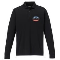 IM With Her Kamala Vote For 2024 President Kamala Harris Performance Long Sleeve Polo