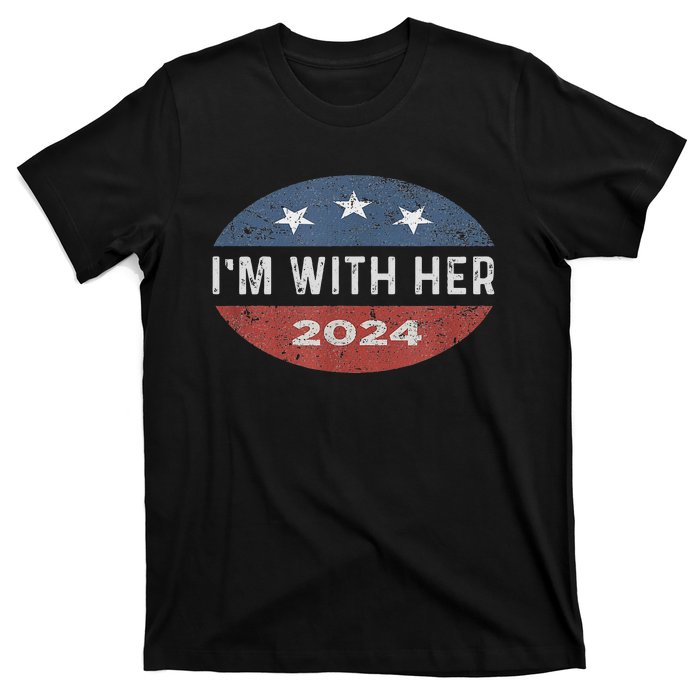 IM With Her Kamala Vote For 2024 President Kamala Harris T-Shirt