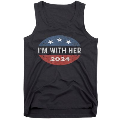 IM With Her Kamala Vote For 2024 President Kamala Harris Tank Top