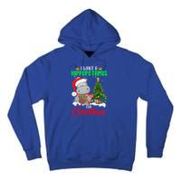 I Wants Hippopotamus For Christmas Xmas Hippos For Zoologist Meaningful Gift Tall Hoodie