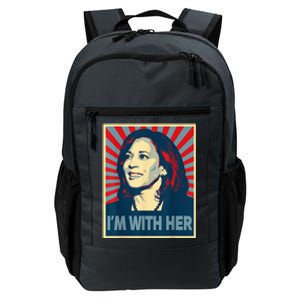 IM With Her Kamala Vote For 2024 President Kamalaharris Daily Commute Backpack