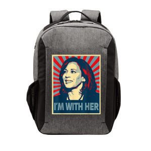 IM With Her Kamala Vote For 2024 President Kamalaharris Vector Backpack