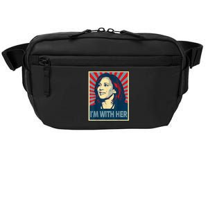 IM With Her Kamala Vote For 2024 President Kamalaharris Crossbody Pack