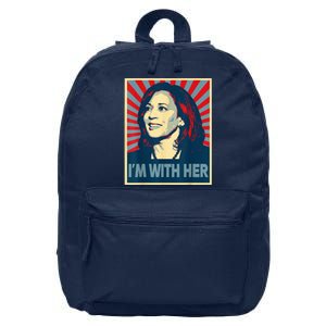 IM With Her Kamala Vote For 2024 President Kamalaharris 16 in Basic Backpack