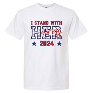 IM With Her President Kamala Election Vote For 2024 President Kamalaharris Garment-Dyed Heavyweight T-Shirt