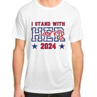 IM With Her President Kamala Election Vote For 2024 President Kamalaharris Adult ChromaSoft Performance T-Shirt