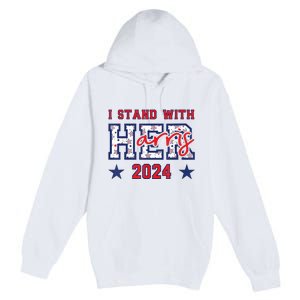 IM With Her President Kamala Election Vote For 2024 President Kamalaharris Premium Pullover Hoodie