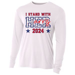 IM With Her President Kamala Election Vote For 2024 President Kamalaharris Cooling Performance Long Sleeve Crew