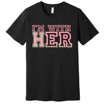 IM With Her Kamala Vote For 2024 President Kamalaharris Premium T-Shirt