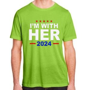 IM With Her Harris Political President Election Adult ChromaSoft Performance T-Shirt