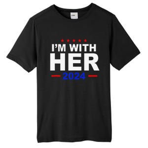 IM With Her Harris Political President Election Tall Fusion ChromaSoft Performance T-Shirt