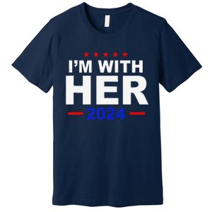 IM With Her Harris Political President Election Premium T-Shirt