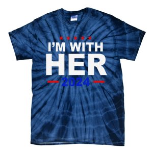 IM With Her Harris Political President Election Tie-Dye T-Shirt