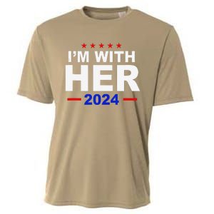 IM With Her Harris Political President Election Cooling Performance Crew T-Shirt