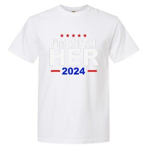 IM With Her Harris Political President Election Garment-Dyed Heavyweight T-Shirt