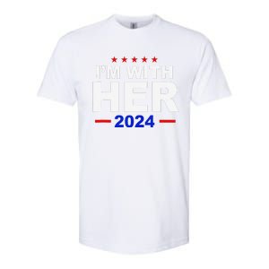 IM With Her Harris Political President Election Softstyle CVC T-Shirt