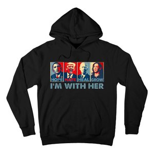 Im With Her Kamala Vote For 2024 President Kamalaharris Hoodie