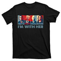 Im With Her Kamala Vote For 2024 President Kamalaharris T-Shirt