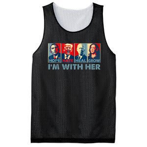 Im With Her Kamala Vote For 2024 President Kamalaharris Mesh Reversible Basketball Jersey Tank