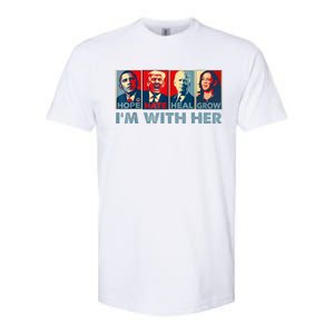 Im With Her Kamala Vote For 2024 President Kamalaharris Softstyle CVC T-Shirt