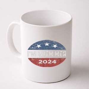 Im With Her Kamala Vote For 2024 President Kamala Harris Coffee Mug