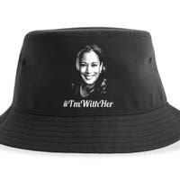 IM With Her Kamala Vote For 2024 President Kamala Harris Sustainable Bucket Hat