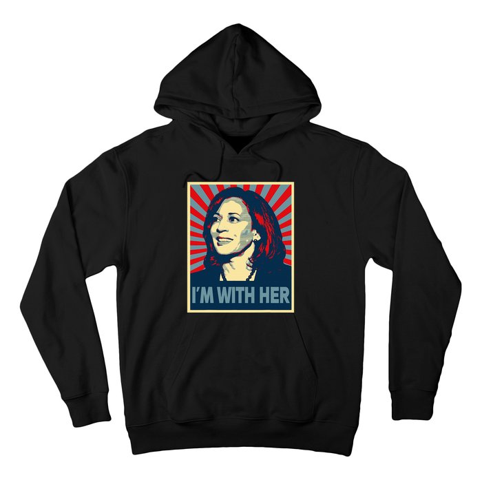 IM With Her Kamala Vote For 2024 President Kamalaharris Hoodie