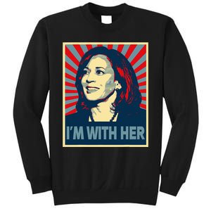 IM With Her Kamala Vote For 2024 President Kamalaharris Sweatshirt