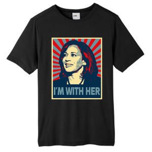 IM With Her Kamala Vote For 2024 President Kamalaharris Tall Fusion ChromaSoft Performance T-Shirt