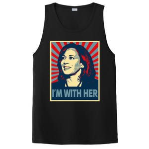 IM With Her Kamala Vote For 2024 President Kamalaharris PosiCharge Competitor Tank