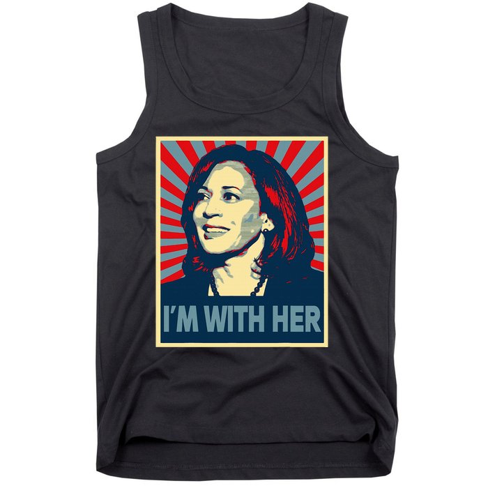 IM With Her Kamala Vote For 2024 President Kamalaharris Tank Top