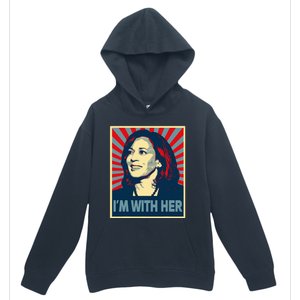 IM With Her Kamala Vote For 2024 President Kamalaharris Urban Pullover Hoodie