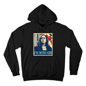 IM With Her Kamala Vote For 2024 President Kamalaharris Hoodie