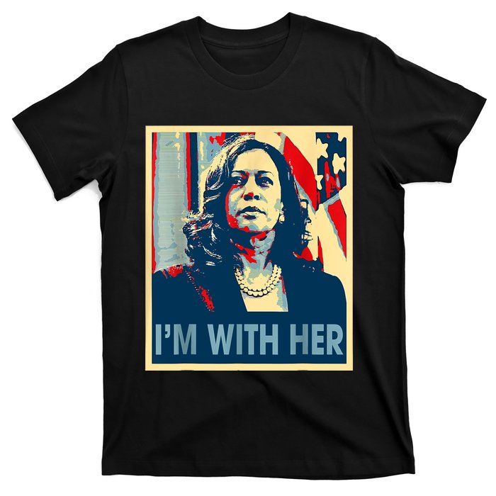 IM With Her Kamala Vote For 2024 President Kamalaharris T-Shirt