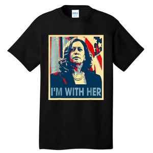 IM With Her Kamala Vote For 2024 President Kamalaharris Tall T-Shirt