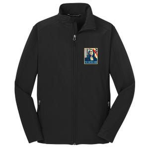 IM With Her Kamala Vote For 2024 President Kamalaharris Core Soft Shell Jacket