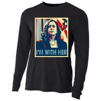 IM With Her Kamala Vote For 2024 President Kamalaharris Cooling Performance Long Sleeve Crew