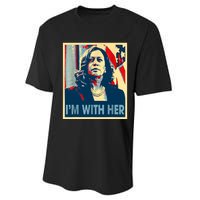 IM With Her Kamala Vote For 2024 President Kamalaharris Performance Sprint T-Shirt