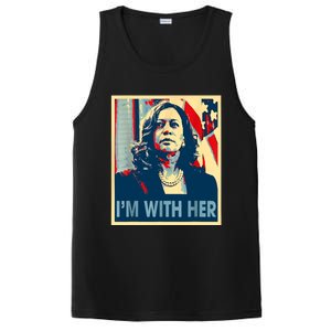 IM With Her Kamala Vote For 2024 President Kamalaharris PosiCharge Competitor Tank