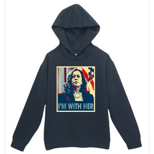 IM With Her Kamala Vote For 2024 President Kamalaharris Urban Pullover Hoodie