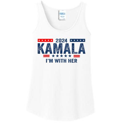 IM With Her Kamala Vote For 2024 President Kamalaharris Ladies Essential Tank