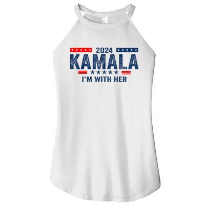 IM With Her Kamala Vote For 2024 President Kamalaharris Women’s Perfect Tri Rocker Tank