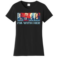 Im With Her Kamala Vote For 2024 President Kamalaharris Women's T-Shirt