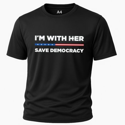Im With Her Save Democracy 2024 President Performance Shirt