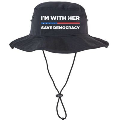 Im With Her Save Democracy 2024 President Bucket Hat