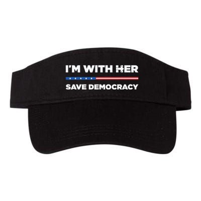 Im With Her Save Democracy 2024 President Visor