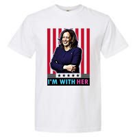 IM With Her Kamala Vote For 2024 President Kamala Harris Garment-Dyed Heavyweight T-Shirt