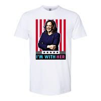 IM With Her Kamala Vote For 2024 President Kamala Harris Softstyle CVC T-Shirt