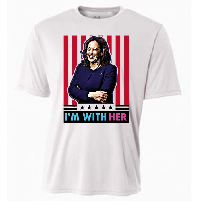 IM With Her Kamala Vote For 2024 President Kamala Harris Cooling Performance Crew T-Shirt